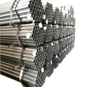 erw astm a178 40mm standard length of galvanized pipe