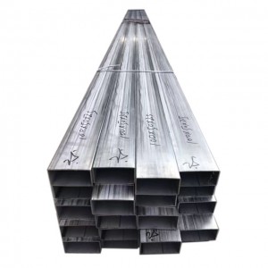 201 stainless steel rectangular welded pipe