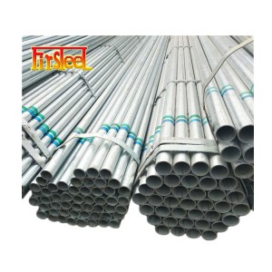 erw astm a178 40mm standard length of galvanized pipe