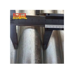 erw astm a178 40mm standard length of galvanized pipe