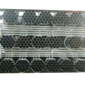 erw astm a178 40mm standard length of galvanized pipe