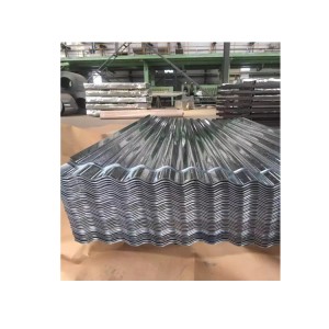 Galvanized corrugated roofing steel sheet